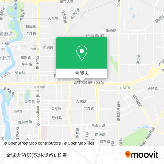 金诚大药房(东环城路)地图