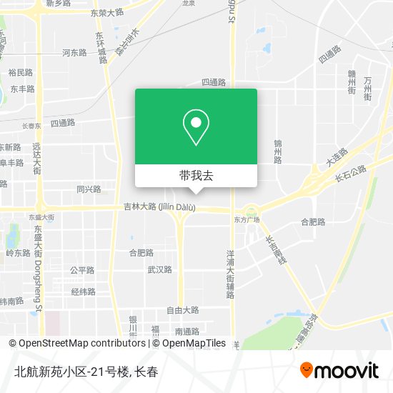 北航新苑小区-21号楼地图