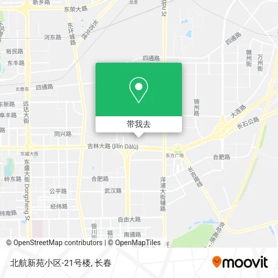 北航新苑小区-21号楼地图