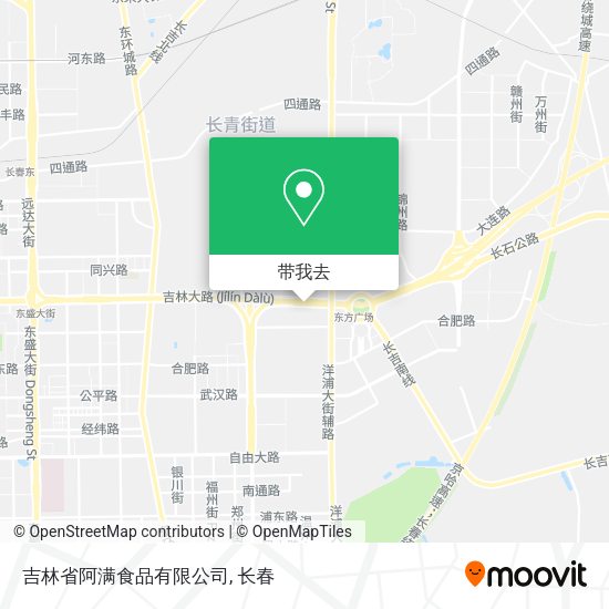 吉林省阿满食品有限公司地图
