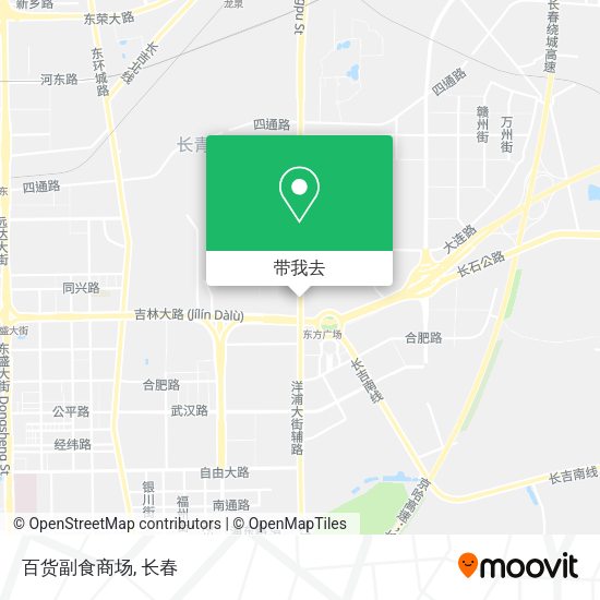 百货副食商场地图