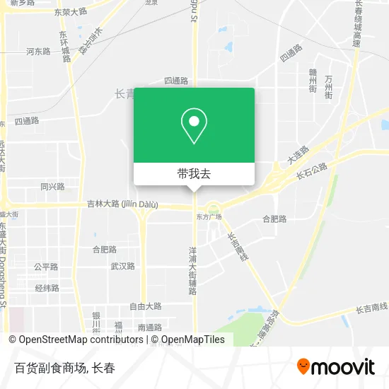 百货副食商场地图