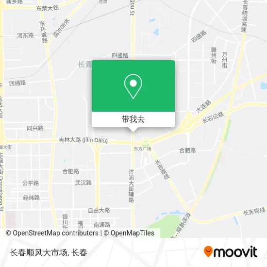 长春顺风大市场地图
