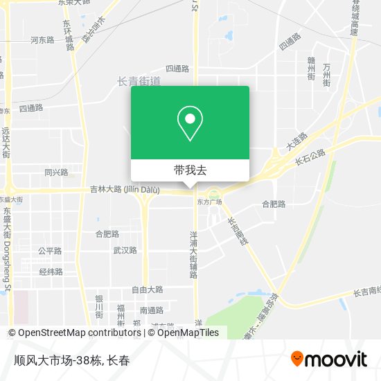 顺风大市场-38栋地图