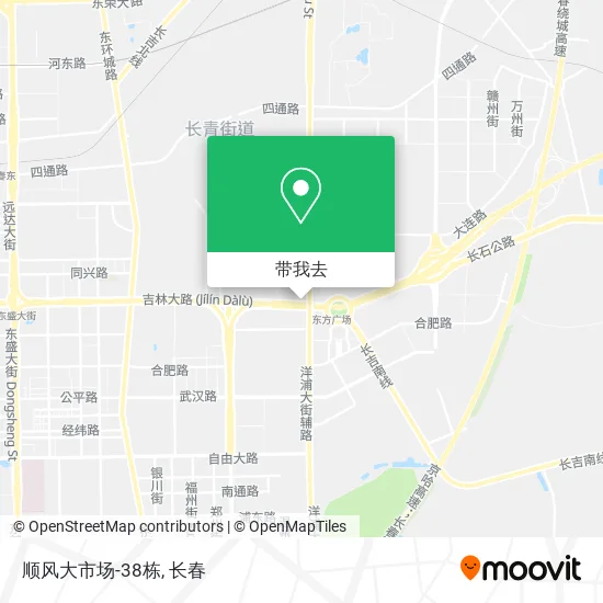 顺风大市场-38栋地图