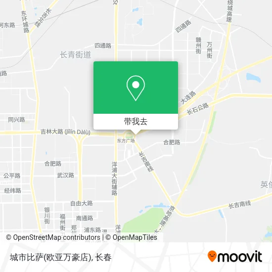 城市比萨(欧亚万豪店)地图