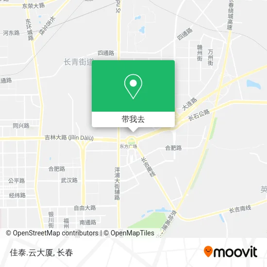 佳泰.云大厦地图