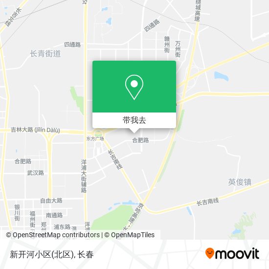 新开河小区(北区)地图