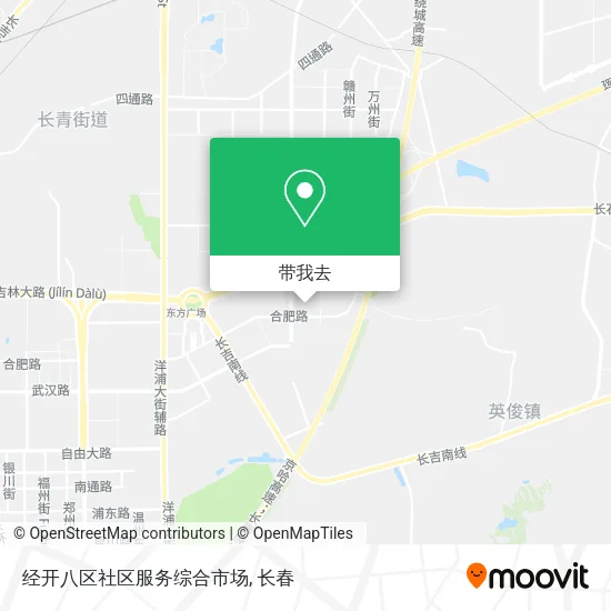 经开八区社区服务综合市场地图