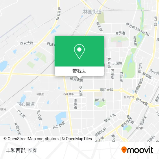 丰和西郡地图