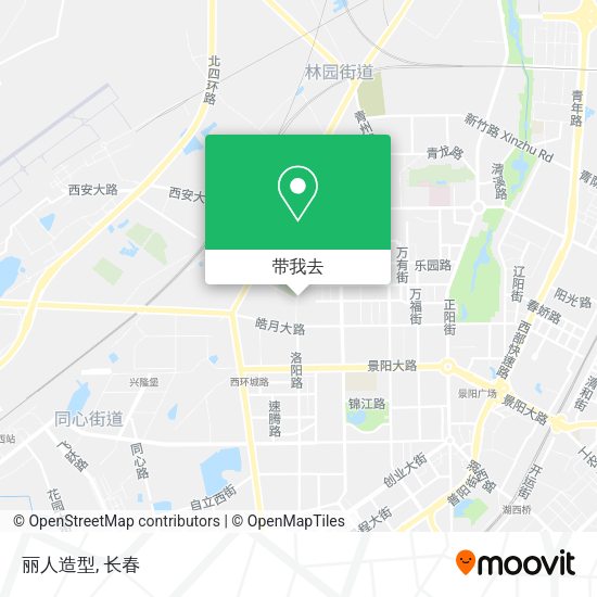 丽人造型地图