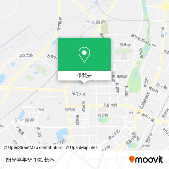 阳光嘉年华-1栋地图