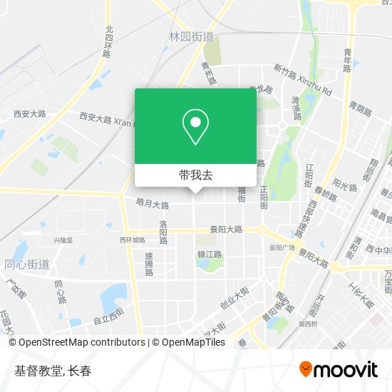 基督教堂地图