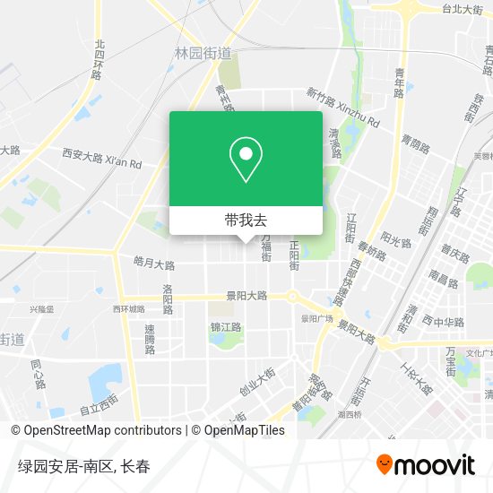 绿园安居-南区地图