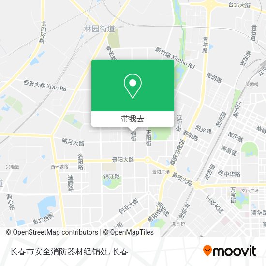 长春市安全消防器材经销处地图