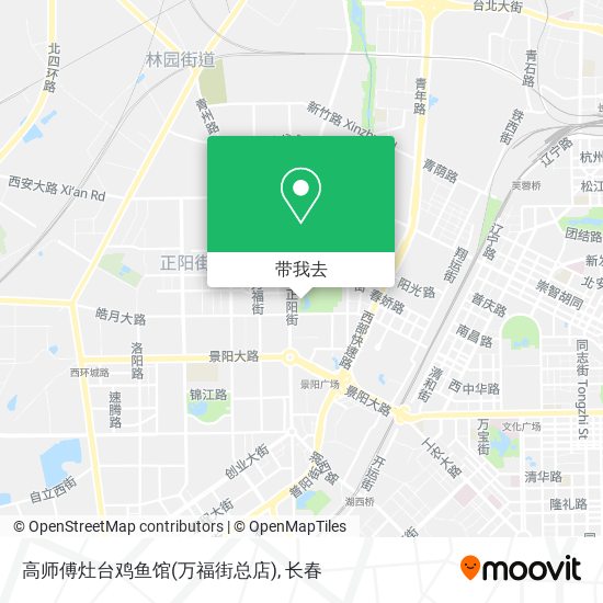 高师傅灶台鸡鱼馆(万福街总店)地图