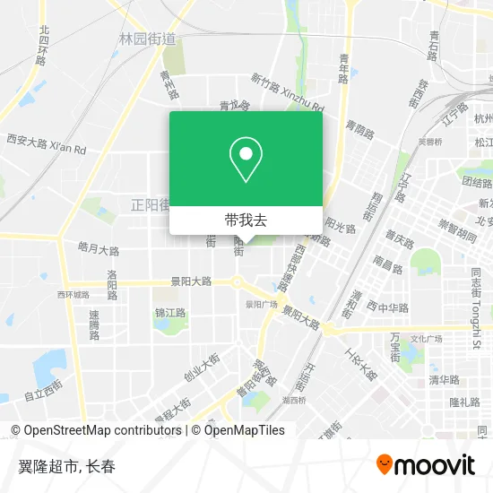 翼隆超市地图