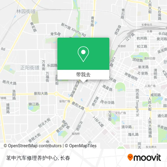 茗申汽车修理养护中心地图
