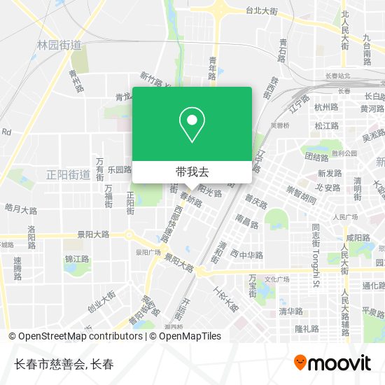 长春市慈善会地图