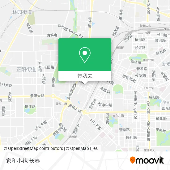 家和小巷地图