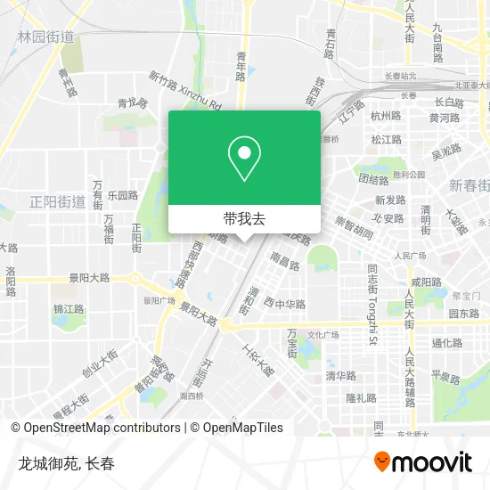 龙城御苑地图