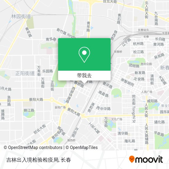 吉林出入境检验检疫局地图