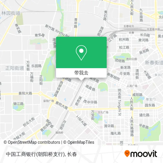 中国工商银行(朝阳桥支行)地图