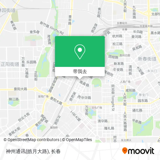 神州通讯(皓月大路)地图