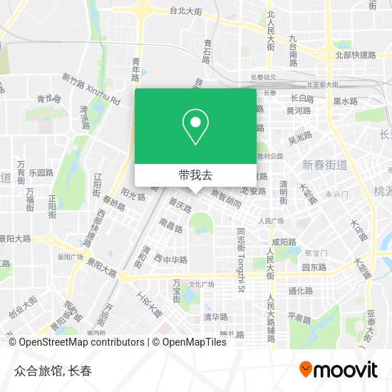 众合旅馆地图