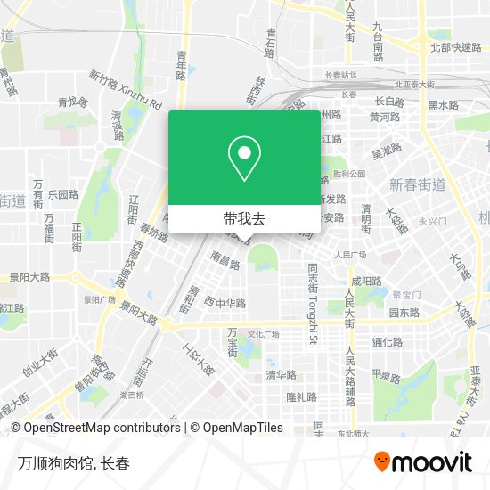 万顺狗肉馆地图
