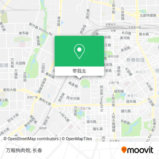 万顺狗肉馆地图