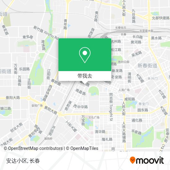 安达小区地图