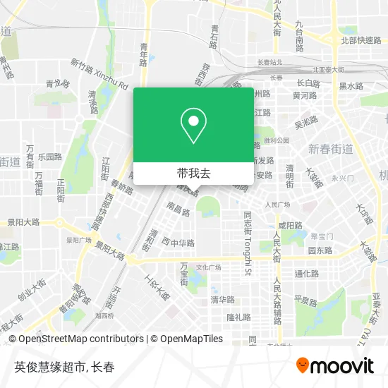 英俊慧缘超市地图