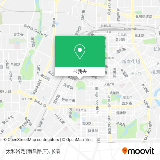 太和浴足(南昌路店)地图
