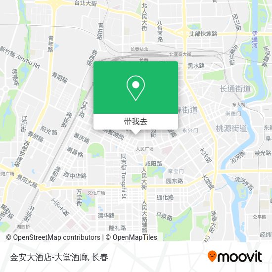 金安大酒店-大堂酒廊地图