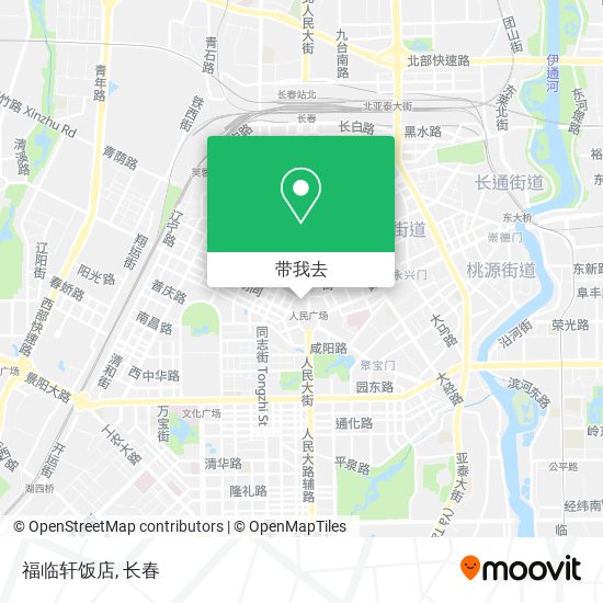 福临轩饭店地图