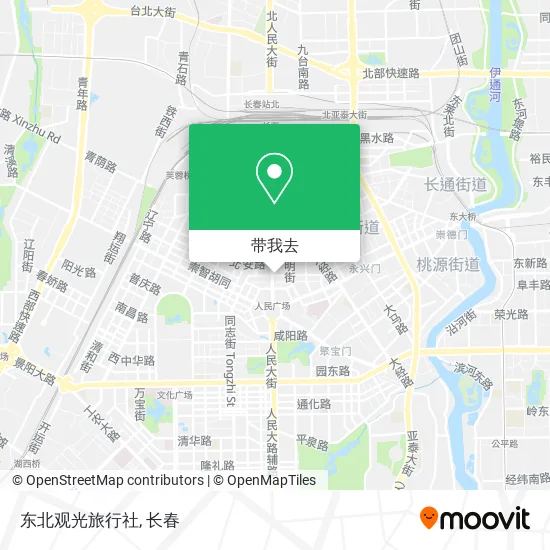 东北观光旅行社地图