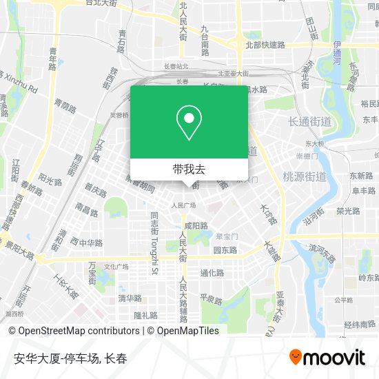 安华大厦-停车场地图