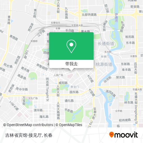 吉林省宾馆-接见厅地图