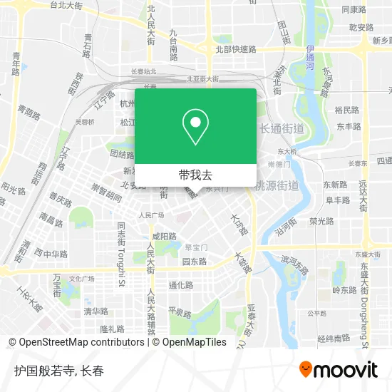 护国般若寺地图