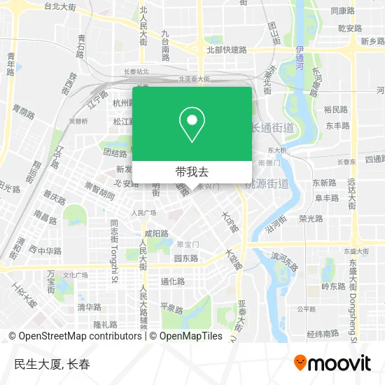 民生大厦地图