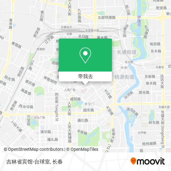 吉林省宾馆-台球室地图