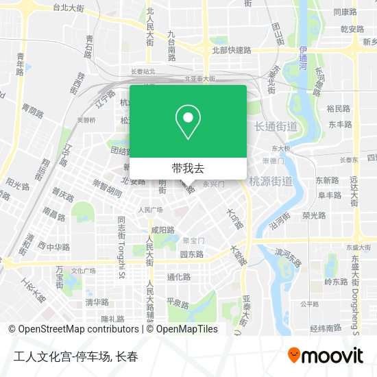 工人文化宫-停车场地图