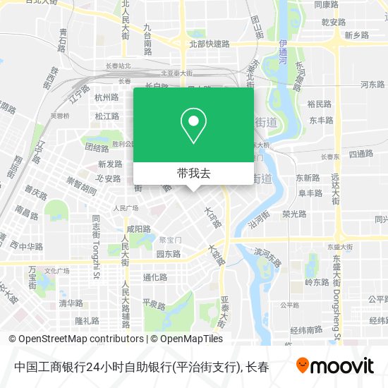 中国工商银行24小时自助银行(平治街支行)地图
