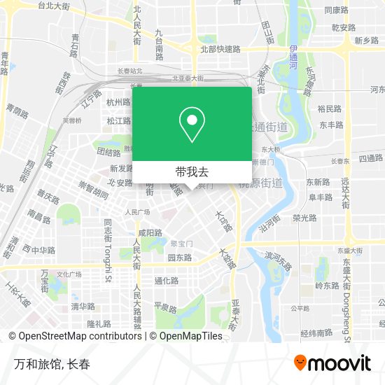 万和旅馆地图