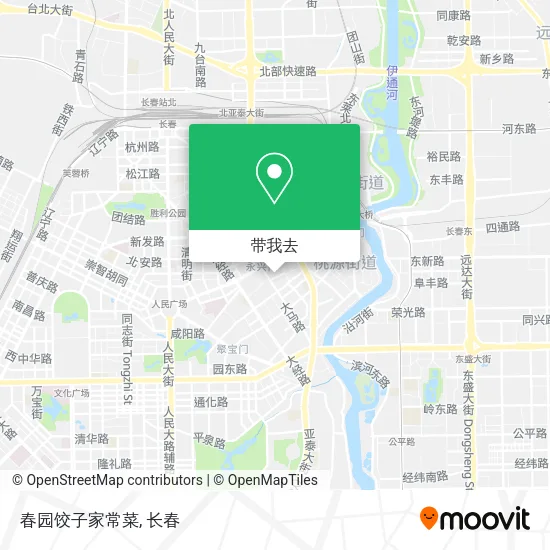 春园饺子家常菜地图