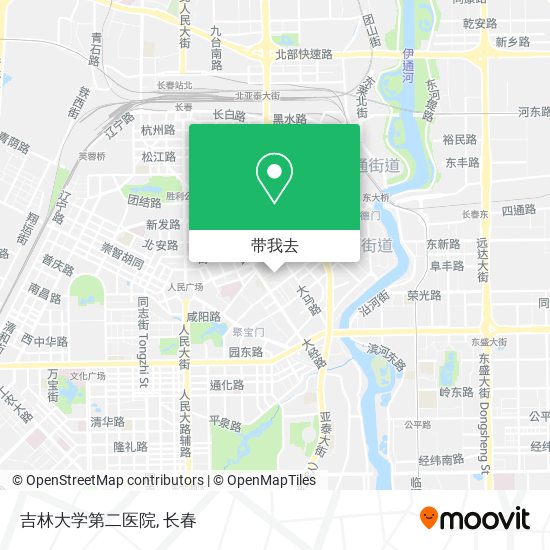 吉林大学第二医院地图