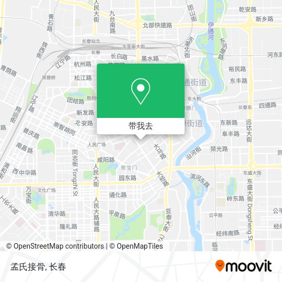 孟氏接骨地图