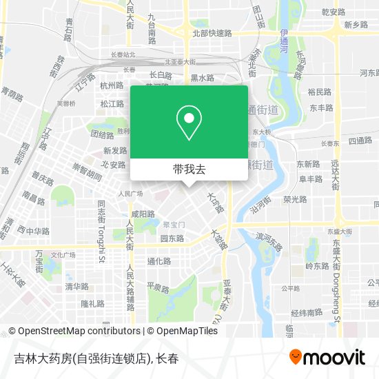 吉林大药房(自强街连锁店)地图