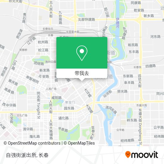 自强街派出所地图